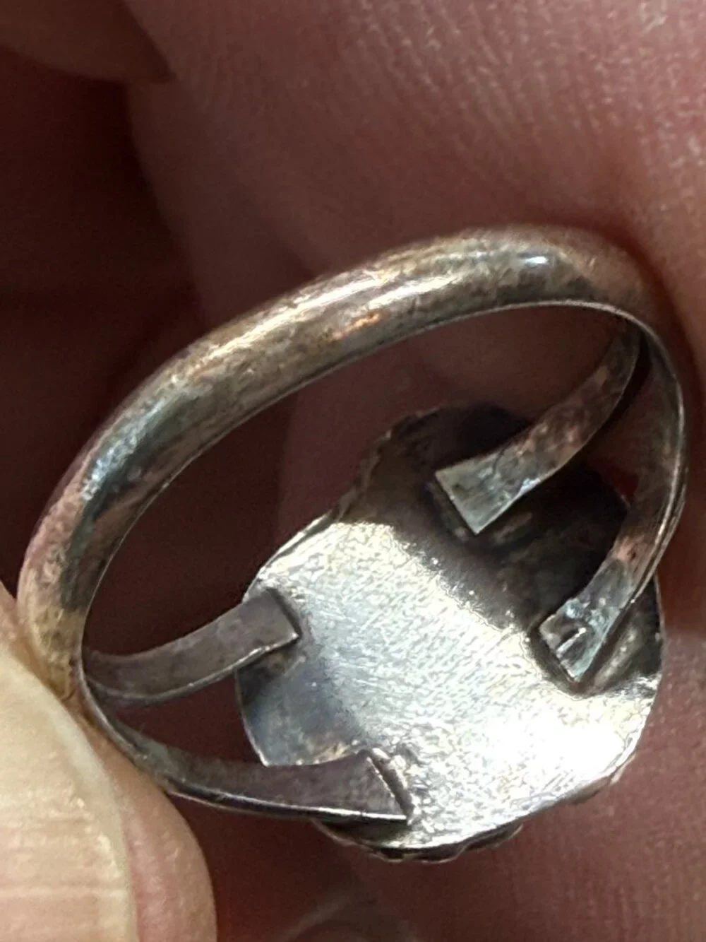 Old SouthWest Handmade Sterling with Turquoise Ring